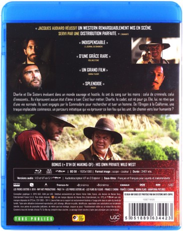 The Sisters Brothers (Bracia Sisters) [Blu-Ray]