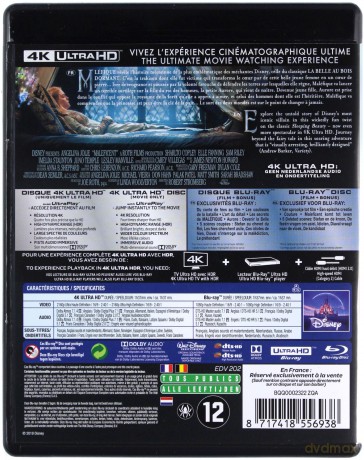 Maleficent (Czarownica) (Disney) [Blu-Ray 4K]+[Blu-Ray]