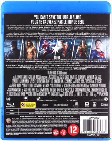 Justice League (Liga Sprawiedliwości) [Blu-Ray]