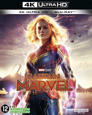Captain Marvel (Kapitan Marvel) [Blu-Ray 4K]+[Blu-Ray]