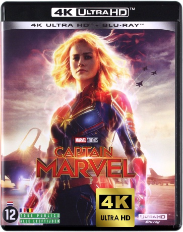 Captain Marvel (Kapitan Marvel) [Blu-Ray 4K]+[Blu-Ray]