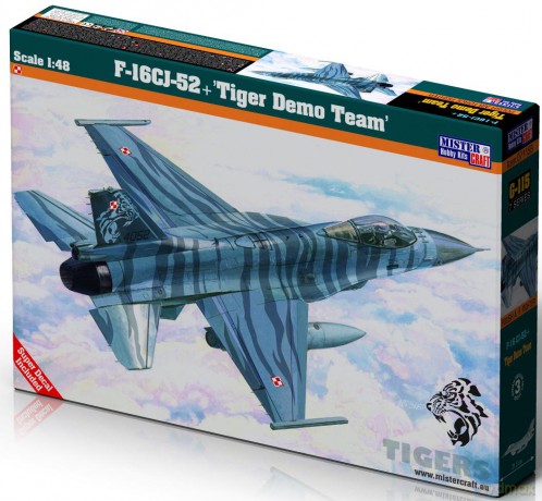 MISTERCRAFT G115 F-16CJ-52 Tiger Demo Team