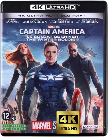 Captain America: The Winter Soldier (Kapitan Ameryka: Zimowy żołnierz) [Blu-Ray 4K]+[Blu-Ray]