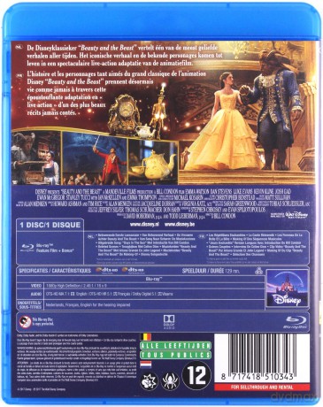 Beauty and the Beast (Piękna i Bestia) (Disney) [Blu-Ray]