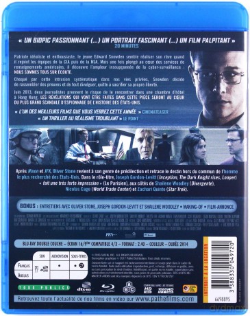 Snowden [Blu-Ray]