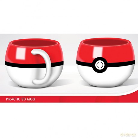 POKEMON  Kubek 3D Pokemon Pokeball