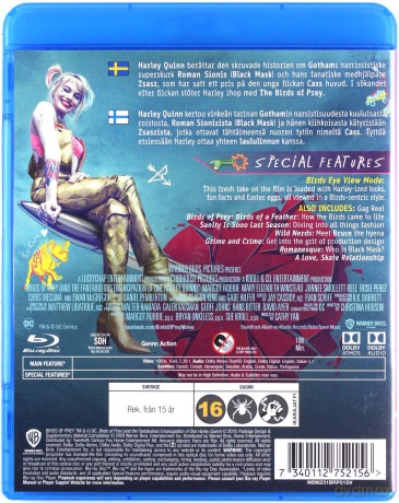 Birds of Prey: And the Fantabulous Emancipation of One Harley Quinn (Ptaki nocy (i fantastyczna emancypacja pewnej Harley Quinn) [Blu-Ray]