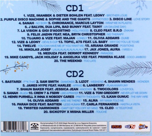 ESKA Hity Na Czasie Zima 2021 [2CD]