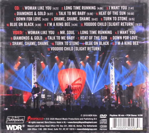 Kenny Wayne Shepherd: Straight To You Live (digipack) [DVD]+[CD]