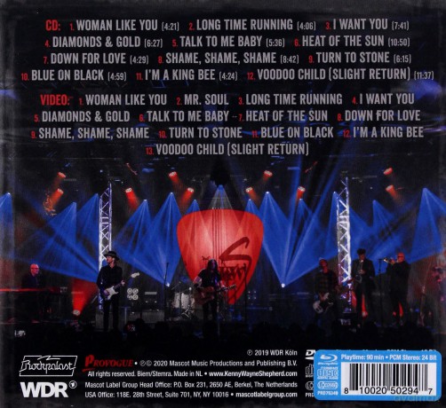Kenny Wayne Shepherd: Straight To You Live [Blu-Ray]+[CD]