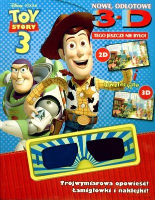 Toy Story 3 Trójwymiarowa Opowieść + Okulary 3D [KSIĄŻKA]