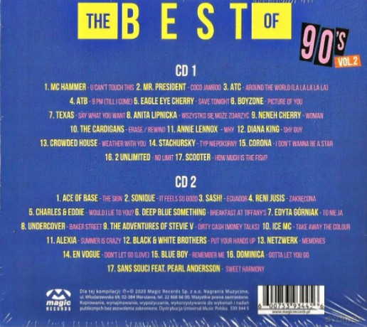 The Best Of 90's Vol. 2 [2CD]