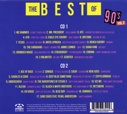 The Best Of 90's Vol. 2 [2CD]
