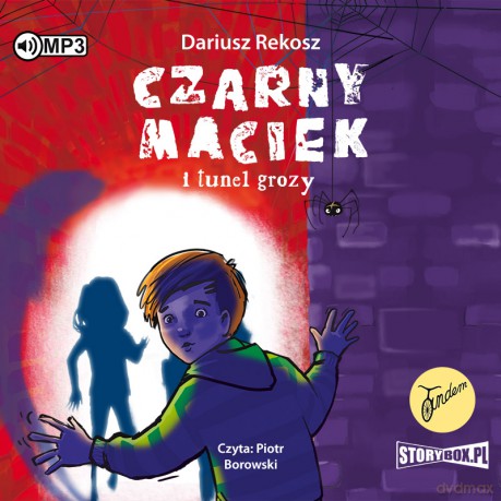 Czarny Maciek i tunel grozy (Tom 3) - Dariusz Rekosz [AUDIOBOOK]