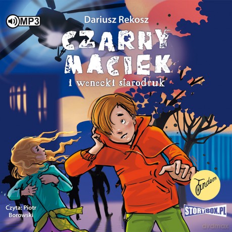 Czarny Maciek i wenecki starodruk (Tom 1) - Dariusz Rekosz [AUDIOBOOK]