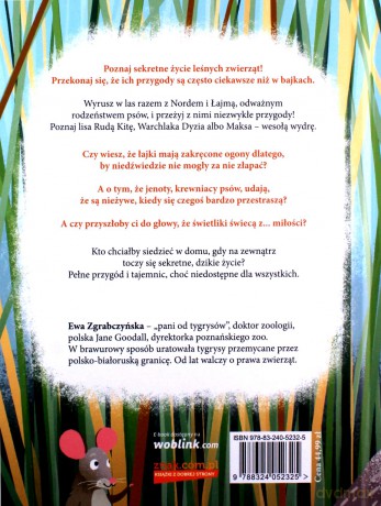 Łapa w łapę. Sekretne życie leśnych zwierząt - Ewa Zgrabczyńska [KSIĄŻKA]