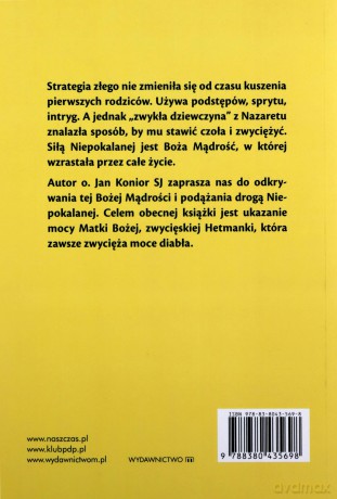Mądrość Niepokalanej, która zwycięża szatana - Jan Konior [KSIĄŻKA]