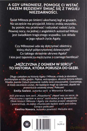 Mężczyzna z ogniem w sercu - Monika Joanna Cieluch [KSIĄŻKA]