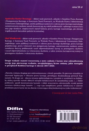 Prawo karne materialne. Część ogólna. Kazusy i zadania problemowe. Orzecznictwo - Agnieszka Kania-Chramęga, Olaf Włodkowski [KSIĄŻKA]