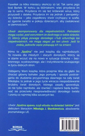 Spalina spawa, czyli etiuda na dziesięć taktów - Mikołaj J. Stankiewicz [KSIĄŻKA]
