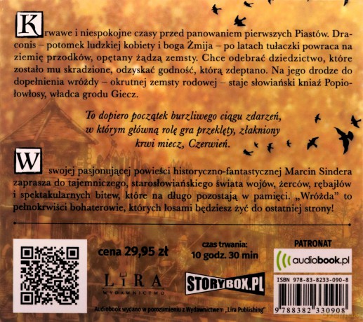 Wróżda - Marcin Sindera [AUDIOBOOK]