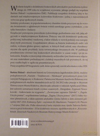 Żydowscy adwokaci przedwojennego Krakowa - Bartosz Heksel [KSIĄŻKA]