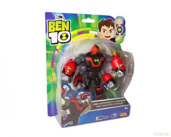 Ben 10 figurka podstawowa z akcesoriami 13 cm OMNI Wstrząśnięty Czteroręki [FIGURKA]