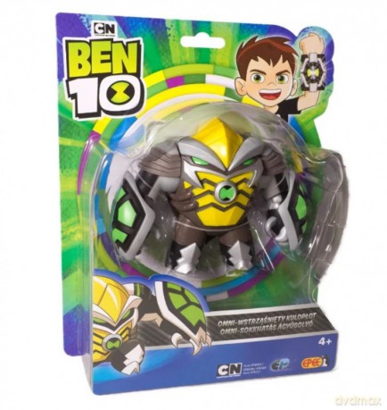 Ben 10 figurka podstawowa z akcesoriami 13 cm OMNI Wstrząśnięty Kulopłot [FIGURKA]
