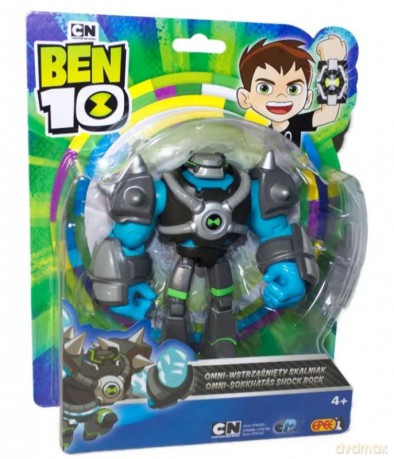 Ben 10 figurka podstawowa z akcesoriami 13 cm OMNI Wstrząśnięty Skalniak [FIGURKA]