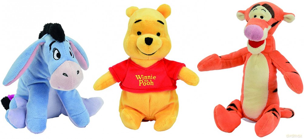 Disney Kubuś Puchatek Maskotka pluszowa 20 cm (wysyłka lososwa)