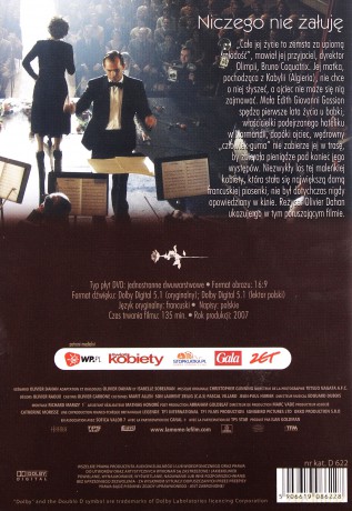 Niczego nie żałuję [DVD]