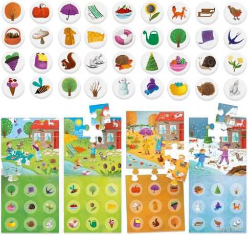 HEADU Lotto 4 pory roku [PUZZLE]