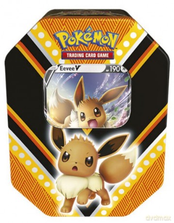 Karty Pokemon TCG Fall Tin 2020 EeveeV [KARTY]