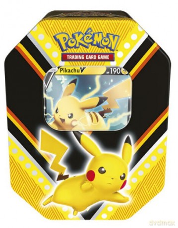 Karty Pokemon TCG' Fall Tin'2020 PikachuV [KARTY]