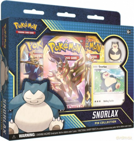 Karty Pokemon TCG' Pin Collection Snorlax [KARTY]