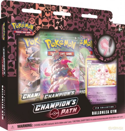Pokemon TCG Karty Pokemon TCG Champion's Path Pin November Ballonela Gym [KARTY]