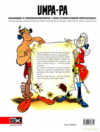 Umpa-Pa Czerwonoskóry (twarda) - R.Goscinny, A.Uderzo [KSIĄŻKA]