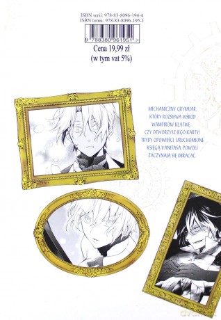 Księga Vanitasa (Tom 1) - Jun Mochizuki [KOMIKS]