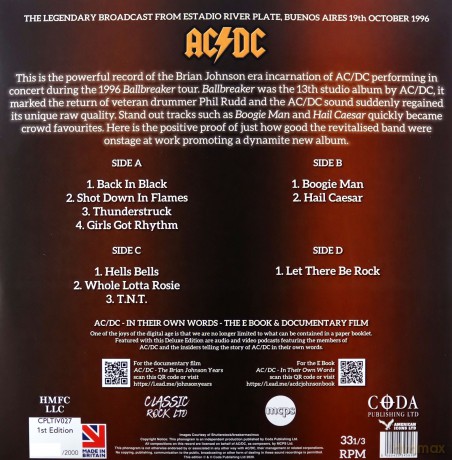 AC/DC: Ballbreakers (Red) [2xWinyl]