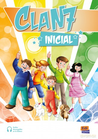 Clan 7 Inicial Podręcznik + ćwiczenia + zawartość online - Richard Anner, Mary Ransaw [KSIĄŻKA]
