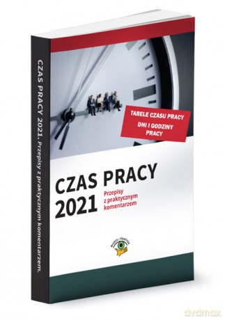 Czas pracy 2021 r. [KSIĄŻKA]