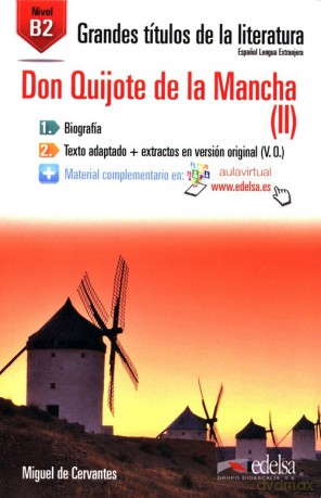 Don Quijote de la Mancha 2 - Miguel Cervantes [KSIĄŻKA]