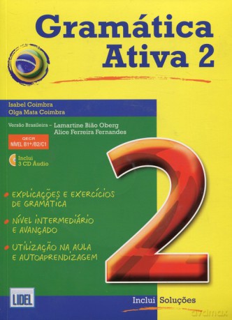 Gramatica Ativa 2 wersja brazylijska - Isabel Coimbra [KSIĄŻKA]