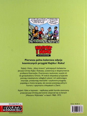Kajtek i Koko w Kosmosie (Tom 7) Bogini moczarów [KOMIKS]