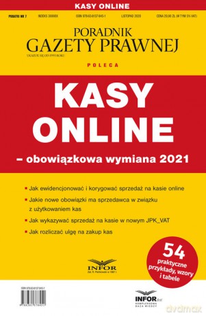 Kasy online obowiązkowa wymiana 2021 [KSIĄŻKA]