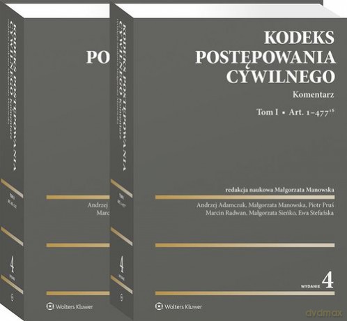 Kodeks postępowania cywilnego Komentarz [KSIĄŻKA]