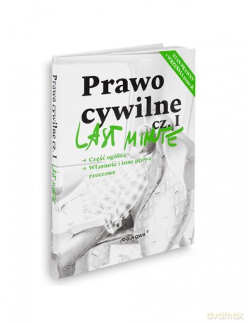 Last Minute Prawo Cywilne Część 1 - Anna Gólska [KSIĄŻKA]