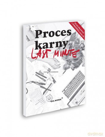Last Minute Proces Karny - Bogusław Gąszcz [KSIĄŻKA]