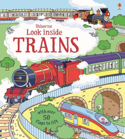 Look Inside Trains - Alex Frith [KSIĄŻKA]