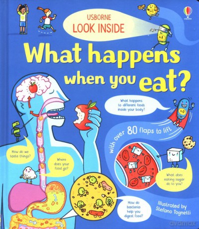 Look Inside What Happens When You Eat - Emily Bone [KSIĄŻKA]